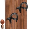 DoubleFill 2 Packs Cowboy Western Hat Rack Cowboy Hat Holder