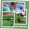 NOLITOY 2pcs Golf Weighted Swing Rings Golf Training Aid Tool
