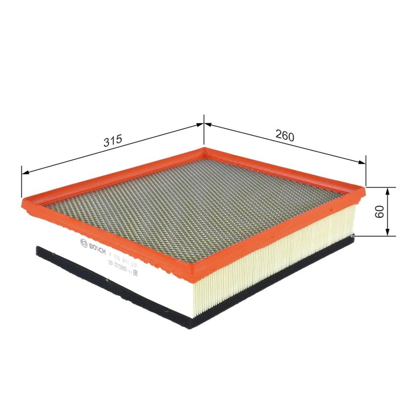 Bosch Automotive S0609 Air Filter Car