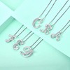 STARCHENIE Initial Necklace for Women Teen girls 925 Sterling Silver