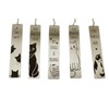 Olive-G Metal Metal Bookmarks (Eiffel Tower, Heart, Cross, Moon, Star),