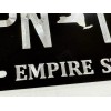 Diamond Etched Products Custom New York NY State Car Tag