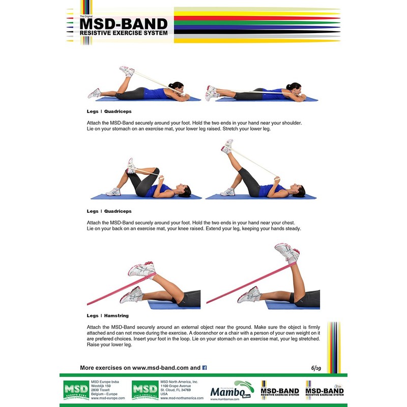 MSD Latex Free Band Special Strength 1.5m Well-trained Users Black