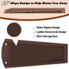 NAACOO Downspout Splash Block, 24" Rain Gutter Downspout Extensions/Extender with