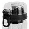Fruit Infuser Water Bottle Anti Slip Grip Flip Top Lid