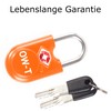 OW-Travel Lock with Key Suitcase Lock Padlock Luggage Lock Security