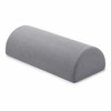 Half-Moon Memory Foam Bolster Pillow for Knee, Ankle, Back &