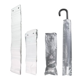 Oedema 200Pcs Wet Umbrella Bags 28" & 16.73" Clear Umbrella Bags Disposable Replacement Plastic Umbrella Sleeve Refills for Umbrella Stand & Holder, Entrance of Office Building, Shopping Mall