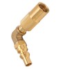 Propane Refill Adapter 9/16 to 1/4 Compact Connection Good Sealing