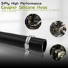 2" ID Straight Coolant Radiator Hose, 12” Length, Heavy-Duty 3-Ply