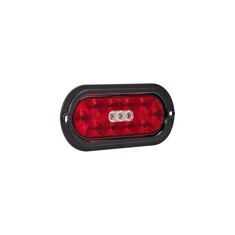 Maxxima 6” Oval Hybrid Combo Stop/Turn/Tail & Back-Up – Flange