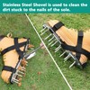 DenForste Lawn Aerator Shoes for Grass - Pre-Assembled Grass Aerator