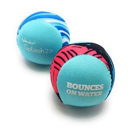 Waboba Splash Ball 2.0 - Water Bouncing Ball (Colors May Vary) (Two Pack)