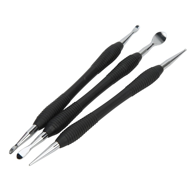 Fyearfly 3-Piece Leather Carving Tools, Leather Craft Leather Carving Tool,