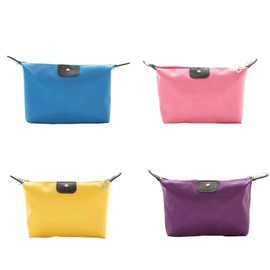 4Pcs Washbag, Wash Bags for Kids, Kids Wash Bag, Kids Toiletry Bag, Small Makeup Bag, Foldable Travel Toiletry Bags, Multi Coloured Small Makeup Bag, for Women Girls Kids Travel Bag