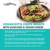 Eggylicious Vegan Keto Crepe Mix | Low Carb Crepe Mix