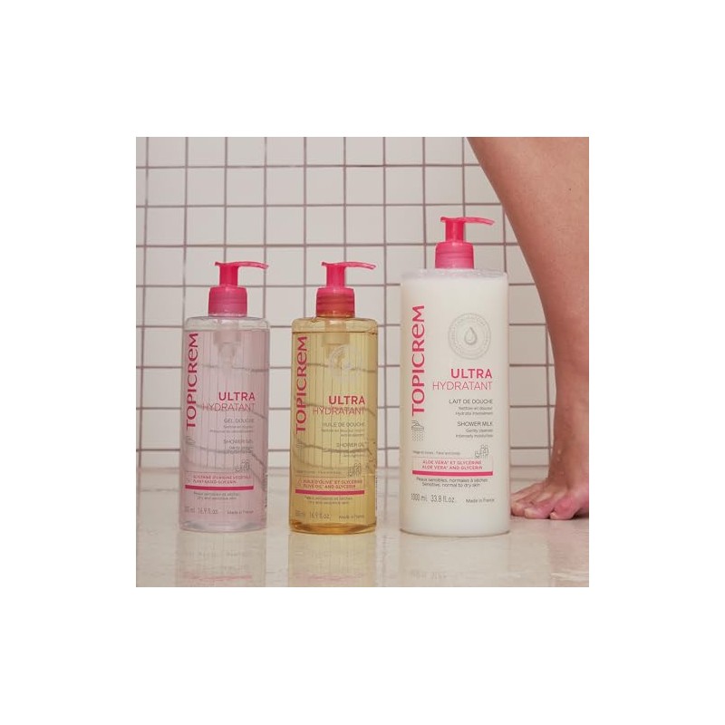 Topicrem Gel Limpiador Corporal Suave Pieles Sensibles Secas 500