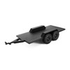 INJORA Utility Trailer with Hitch for 1/18 RC Crawler Car
