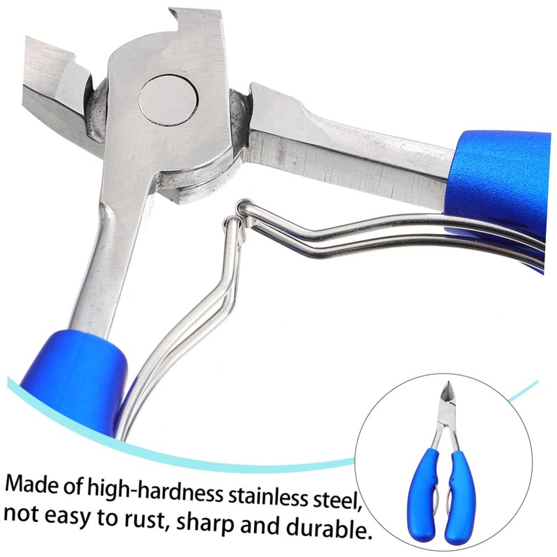 Vaguelly Surgical Grade Toenail Clippers Premium Curved Nail Nippers with