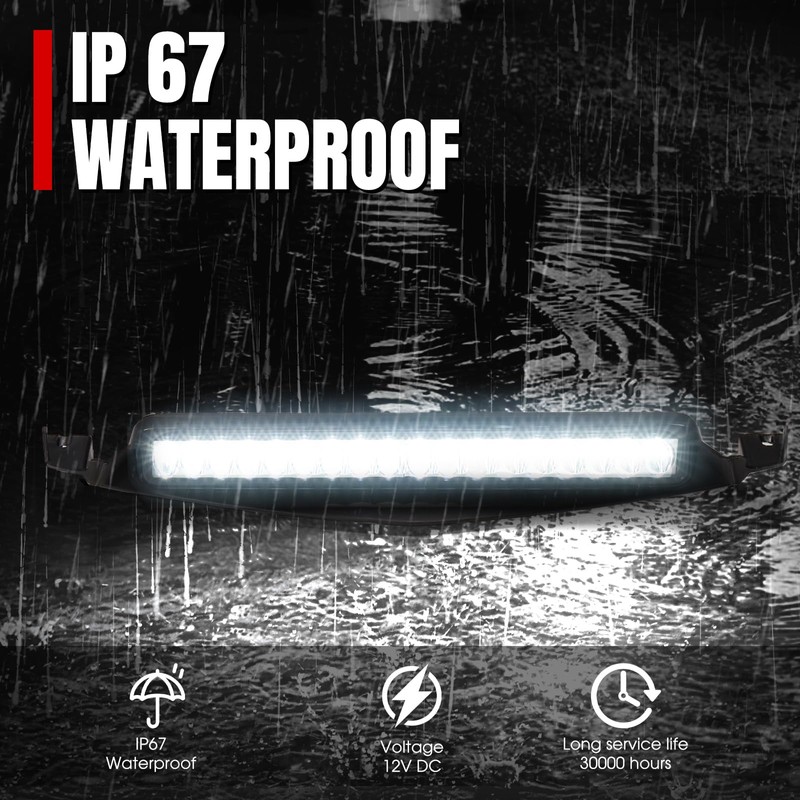 A & UTV PRO LED Hood Scoop Light for Polaris