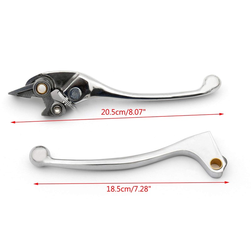 Topteng Motorcycle Brake Lever Aluminium Adjustable Levers Anti-corrosion Durable CNC