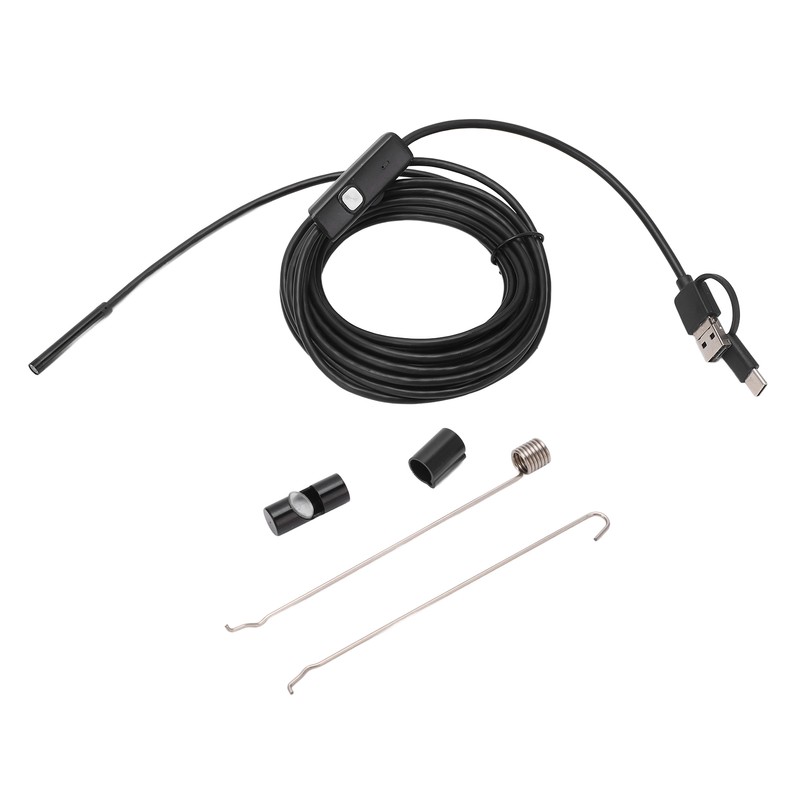Endoscope 5.5mm 3 in 1 USB Borescope Camera IP67 Waterproof