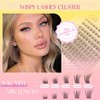 Natural Lash Clusters Kit Wispy Lash Extension Kit D Curl
