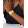 Gold Cuff Bangle Bracelets for Women Trendy Chunky Gold Bracelet