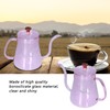 Coffee Kettle Glass Coffee Pot 600ML Coffee Drip Kettle Long