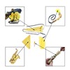 4Pcs Sax Mouthpiece Brush Kit Lightweight Portable Reliable Wiping Cloth