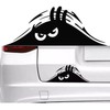 Vmingo Calcomania Ojos Mounstruo Asomandose Cajuela Universal Sticker