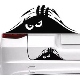 Vmingo Calcomania Ojos Mounstruo Asomandose Cajuela Universal Sticker