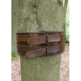 Epic Armoury Leather Barbarian Belt - m
