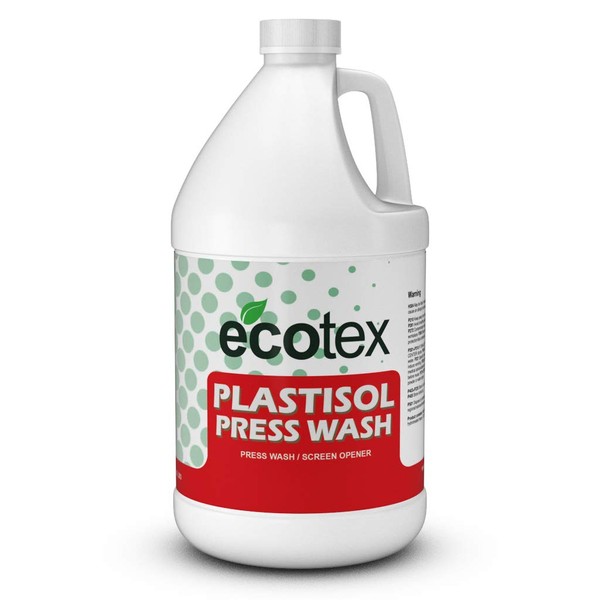 Ecotex Plastisol Press Wash On Press Screen Opener Ink Degradent for Screen Printing Gallon