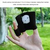 2Pcs Baseball Training Catching Glove Black Soft Comfortable Mini Baseball