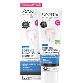 SANTE Naturkosmetik ZahnÃ¤rztlich Med Vitamin B12 Zahngel ohne Natriumfluorid, 75 ml