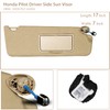 Right Passenger Side Sun Visor Compatible with Honda Pilot 2017-2021,