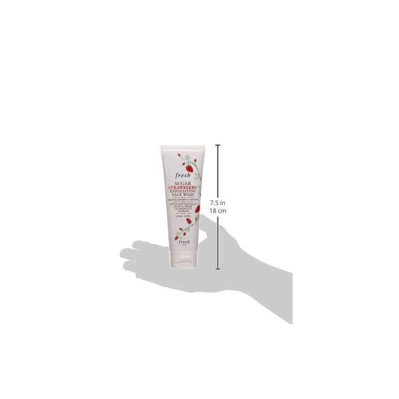 Fresh Sugar Strawberry Exfoliating Face Wash Cleanser Women 4.2 oz