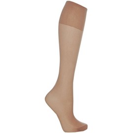Cosyfeet Extra Roomy Softhold® Premium Knee Highs 20 Denier - Chiffon - One Size Fits All