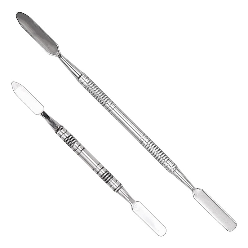 CENPEK 2 Pieces Makeup Mixing Palette Stainless Steel Morphe Palette