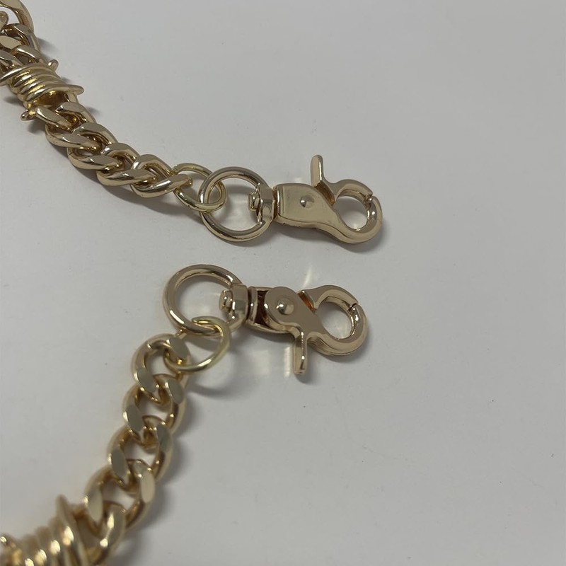 PINKPIN Wallet Pants Chain, Heavy Duty Pocket Chain with Round