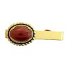 2 INCH 18x13 OVAL CARNELIAN AGATE GEMSTONE CAB GOLD COLOR