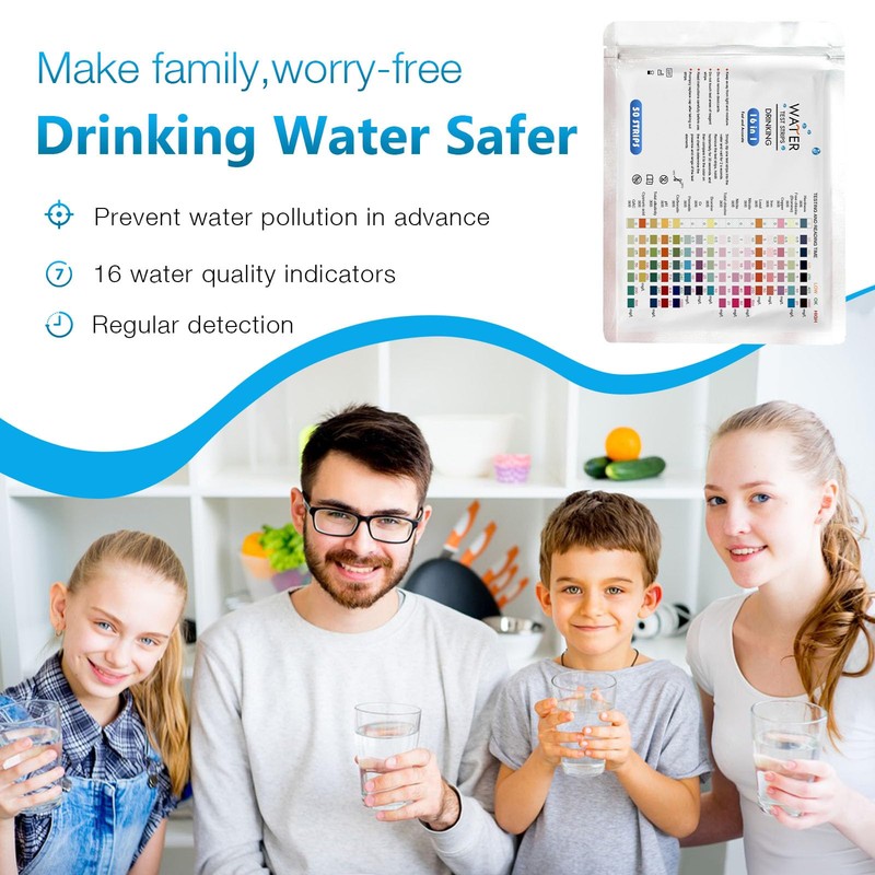16 in 1 Drinking Water Test Kit |High Sensitivity Test