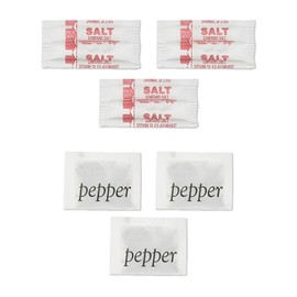 Perfect Stix - Salt and Pepper Packets-200 Salt and Pepper Packets Combo -100 of Each (200 Total Packets)