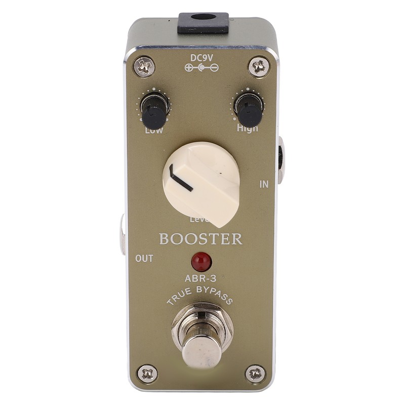 Distortion Effect Booster Monoblock Effect Pedal for Electric Guitar Audio
