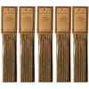 Auroshikha Natural Sandalwood on Stick - 5 Packs, 10 Sticks
