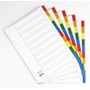 Polypropylene plastic dividers.