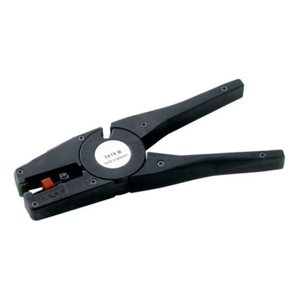 Bahco 3419 B Self-Adjusting Wire Stripping Pliers, Black, 145 mm