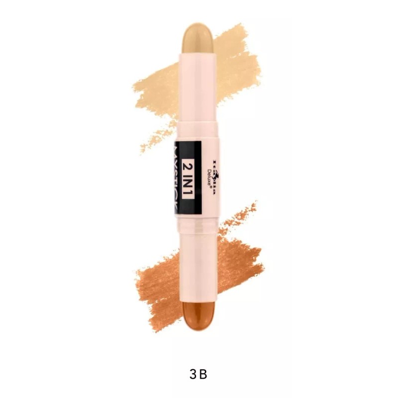Italia Deluxe Corrector Y Contorno En Barra 2 En 1
