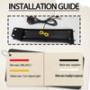 BINQIGOO LED Daytime Running Light Compatible with Toyota Tundra 2007-2013